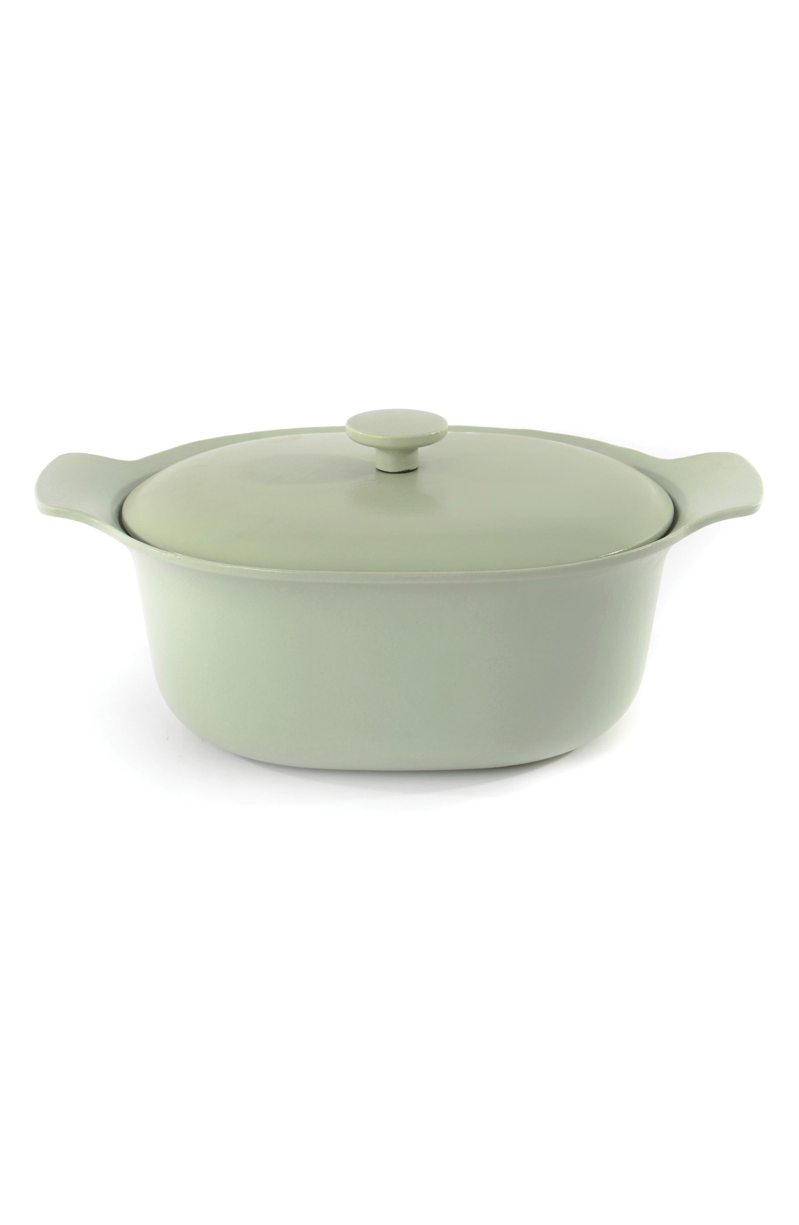 BergHOFF Ron Cast Iron Green Covered 5.5 qt. Casserole