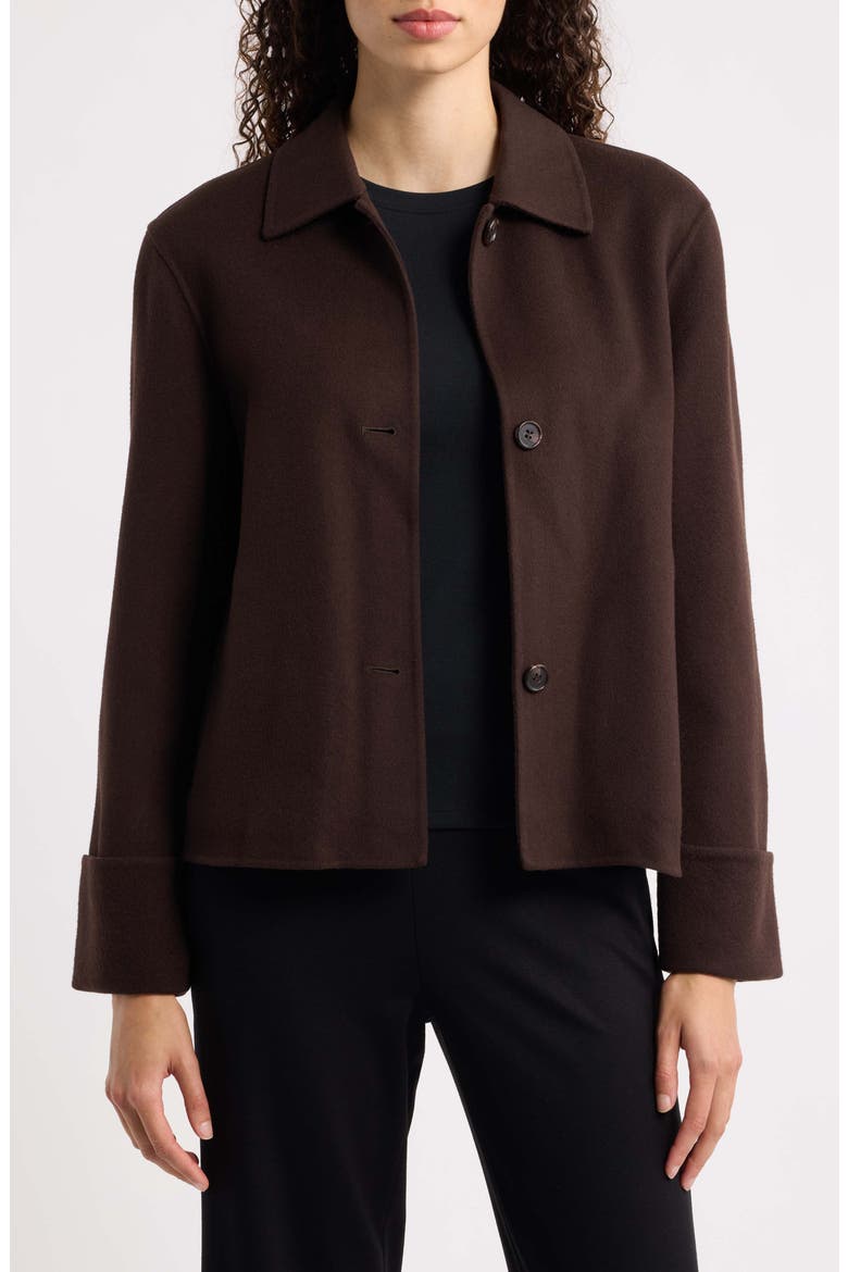Boxy Cuff Jacket, Main, color, CACAO - DAJ