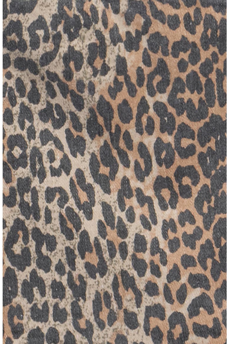 Kids' Leopard Print Skort, Alternate, color, LEOPARD
