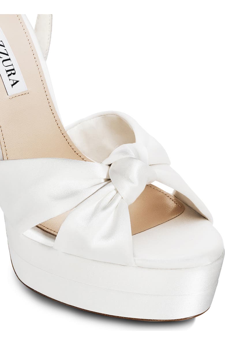 Aquazzura Cupid Bridal Ankle Strap Sandal, Alternate, color,