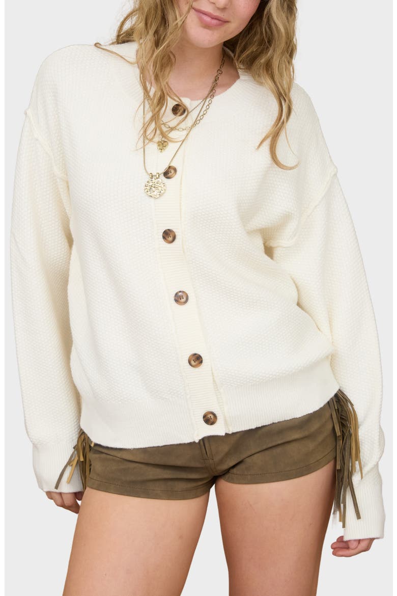 Button Down Cardigan, Main, color, CREAM