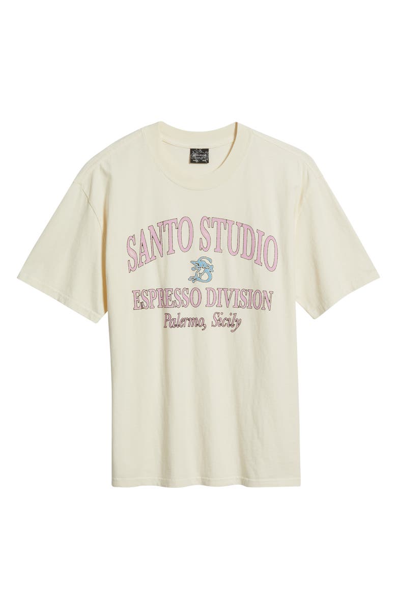 SANTO STUDIO Espresso Division Graphic T-Shirt, Alternate, color,