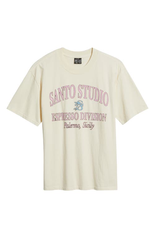 Shop Santo Studio Espresso Division Graphic T-shirt