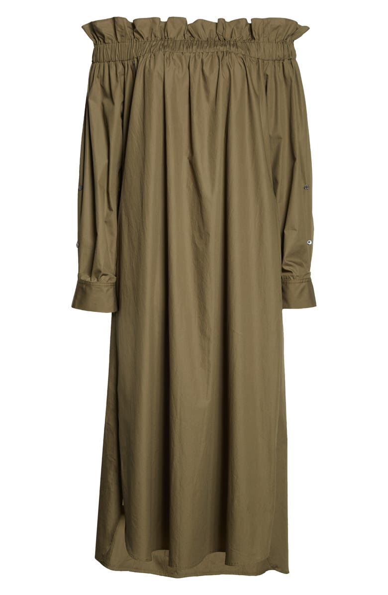 TWP Off the Shoulder Cotton Dress, Alternate, color,