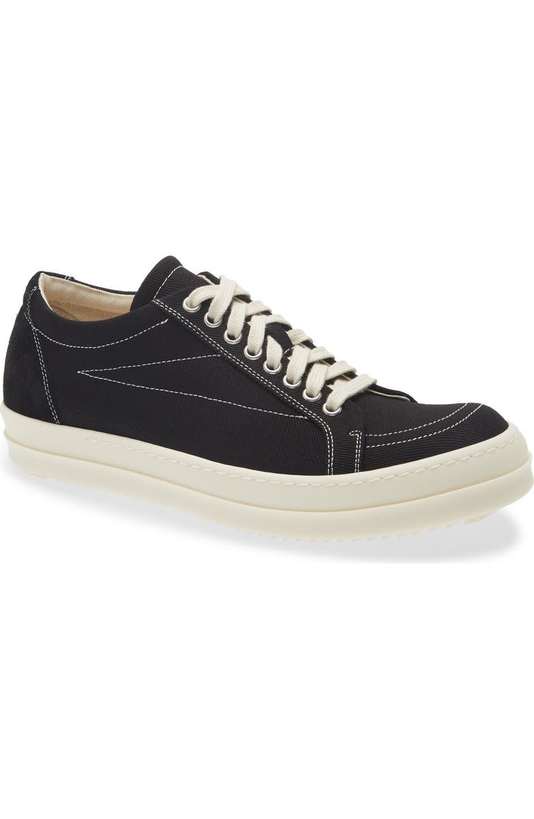 Rick Owens DRKSHDW Penta Vintage Sneaker, Main, color, Black/ Milk