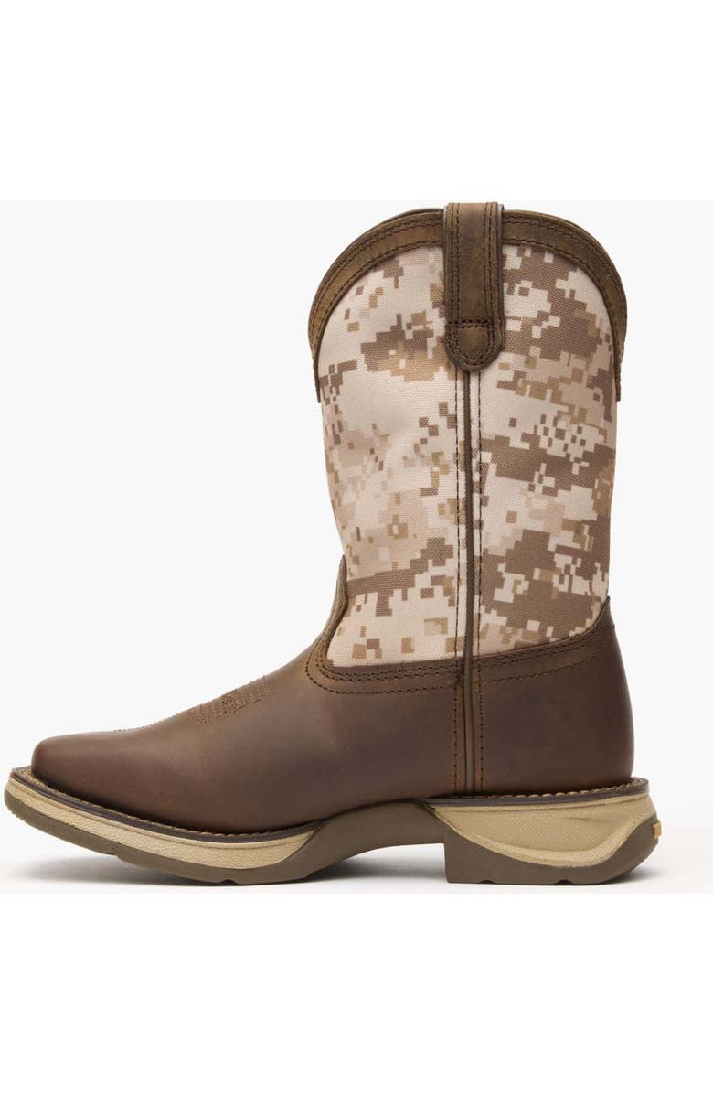 DURANGO Lil' Big Kids Desert Camo Western Boot, Alternate, color,