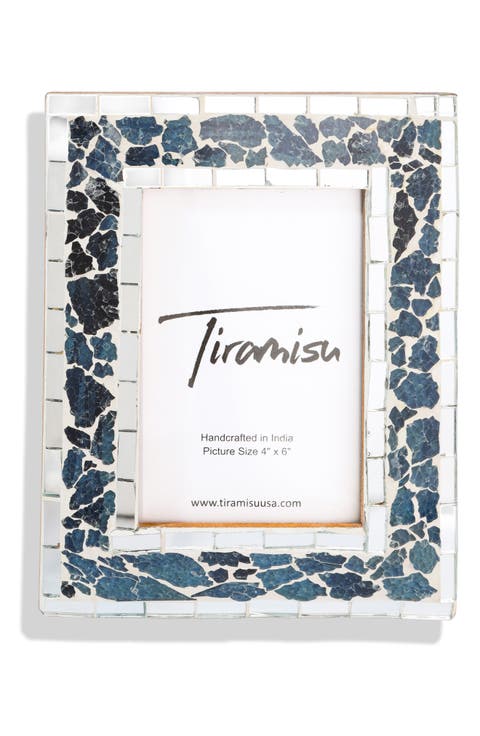 Arctic Whisper Mosaic 4" x 6" Picture Frame