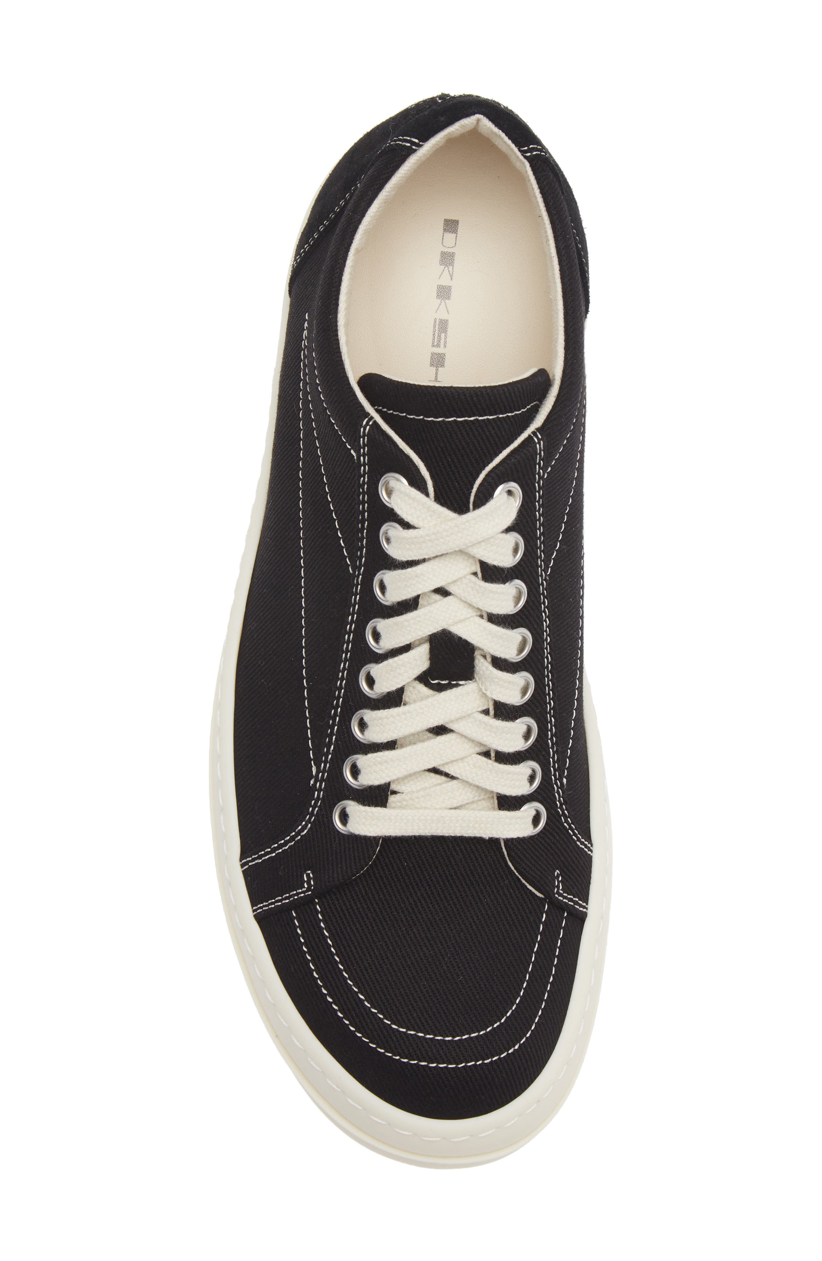 Rick Owens DRKSHDW Penta Vintage Sneaker, Alternate, color, Black/ Milk