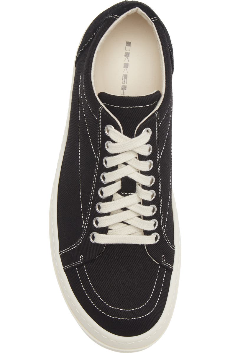 Rick Owens DRKSHDW Penta Vintage Sneaker, Alternate, color, Black/ Milk