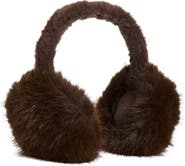 NORDSTROM RACK Faux Fur Collapsible Earmuffs