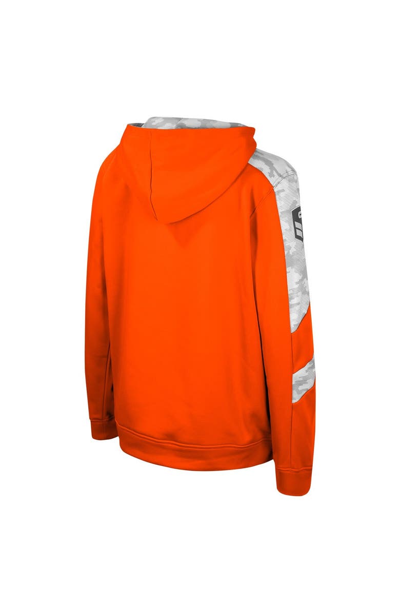 COLOSSEUM Youth Colosseum Orange Syracuse Orange OHT Military Appreciation Cyclone Digital Camo Pullover Hoodie, Alternate, color, Orange