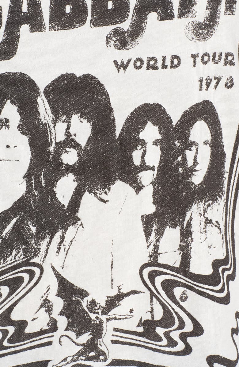 Day by Daydreamer Black Sabbath Oversize Graphic Tee, Alternate, color,