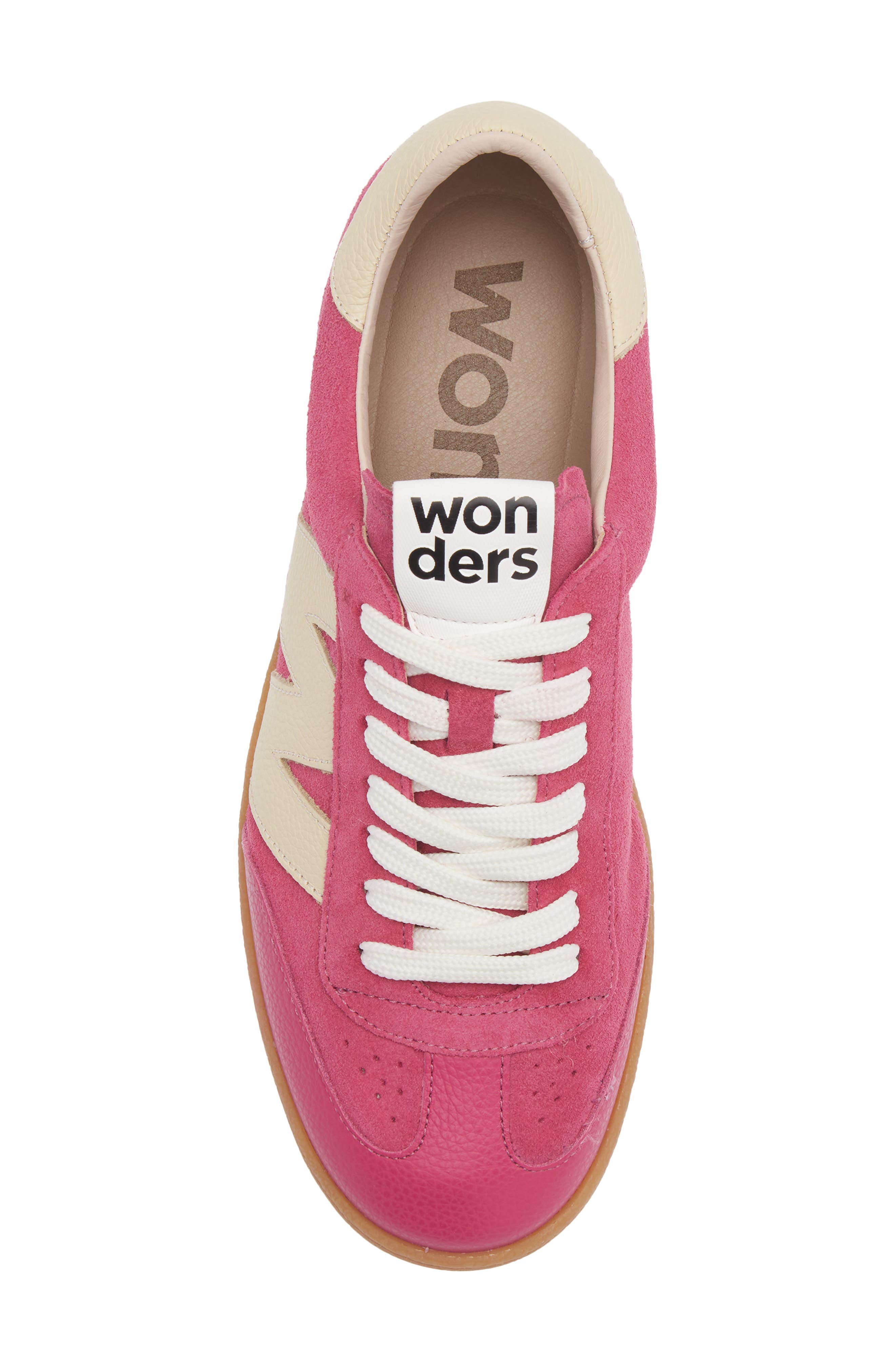 Lace-up Sneaker, Alternate, color, FUCHSIA