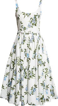 Emilia Wickstead Eglantine Belted Midi Dress