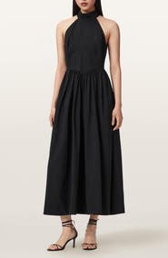 AllSaints Arora Sleeveless A-Line Dress