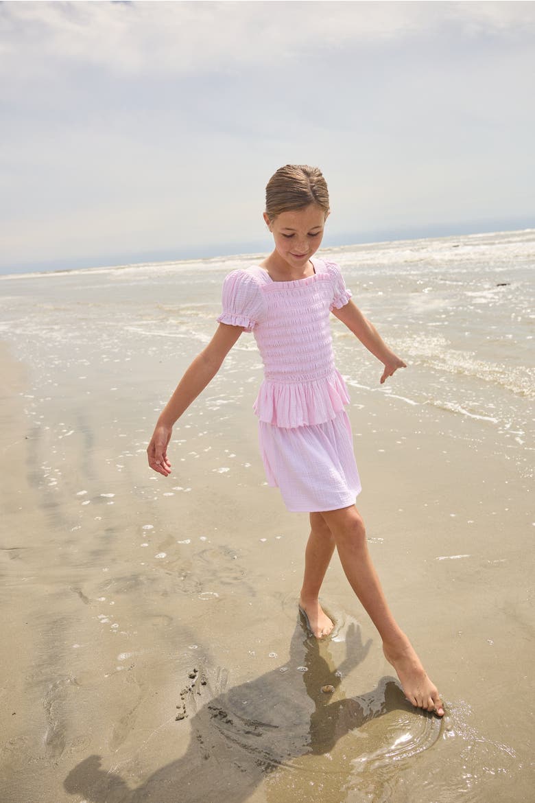 Kids' Isla Top, Alternate, color, Jaipur Pink