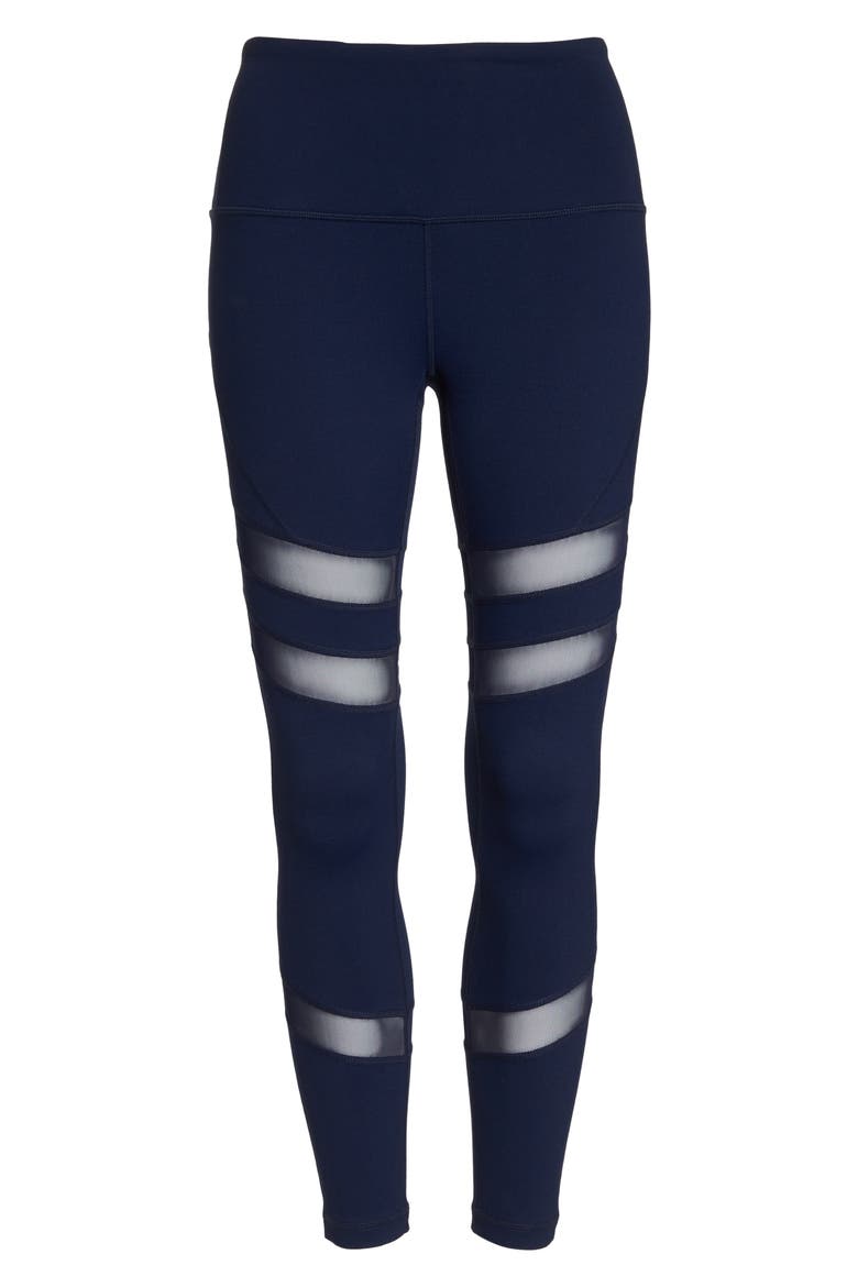 Good Sport High Waist Midi Leggings, Alternate, color, NAVY MARITIME