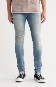 PURPLE BRAND Painter Skinny Jeans