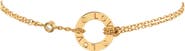 Pre-Owned Cartier 2 Diamonds Love Bracelet 18K Yellow Gold with Diamonds