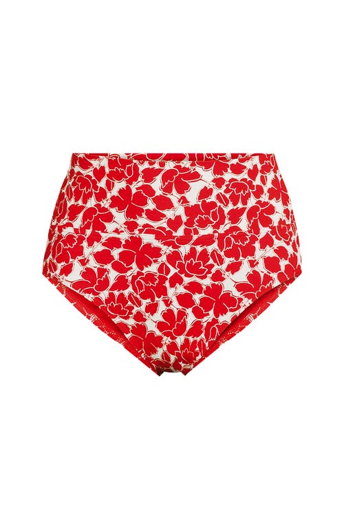Lands' End Chlorine Resistant Pinchless High Waisted Bikini Bottoms