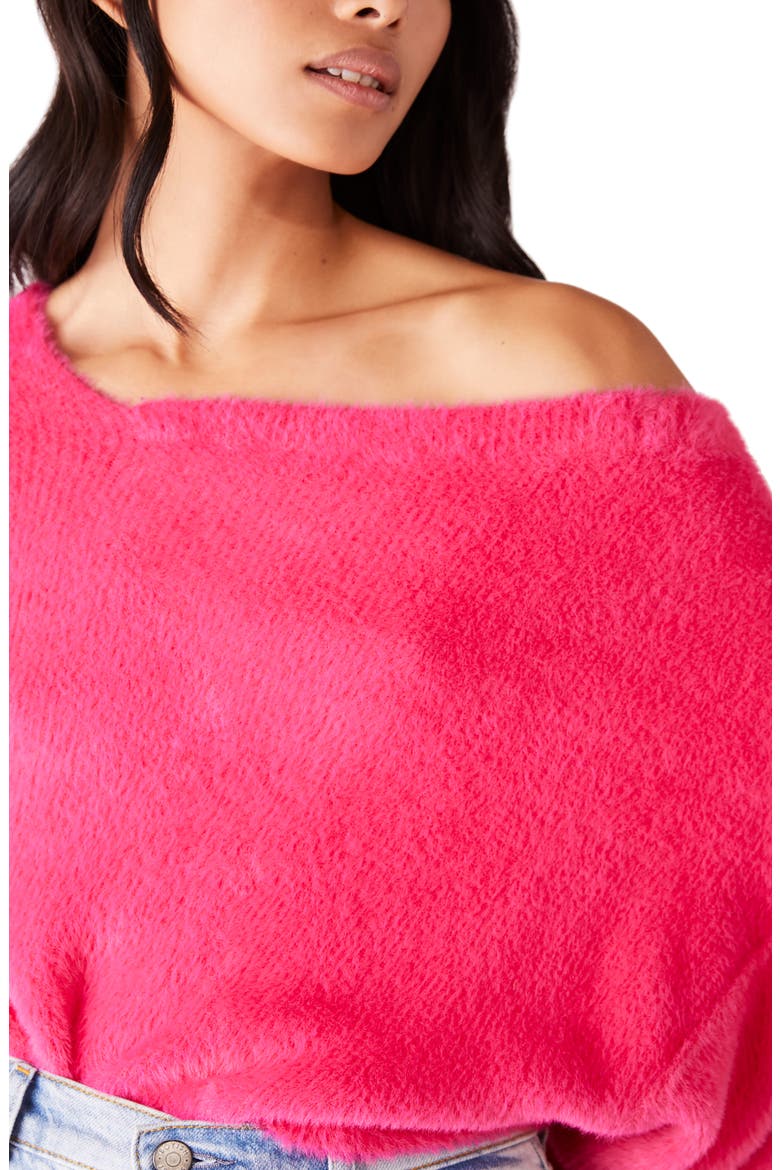Star Sign Pullover, Alternate, color, PINK FIREWORK