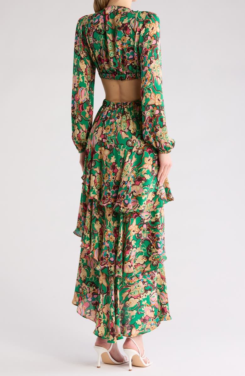 A.L.C. Bell Long Sleeve Dress, Alternate, color, 