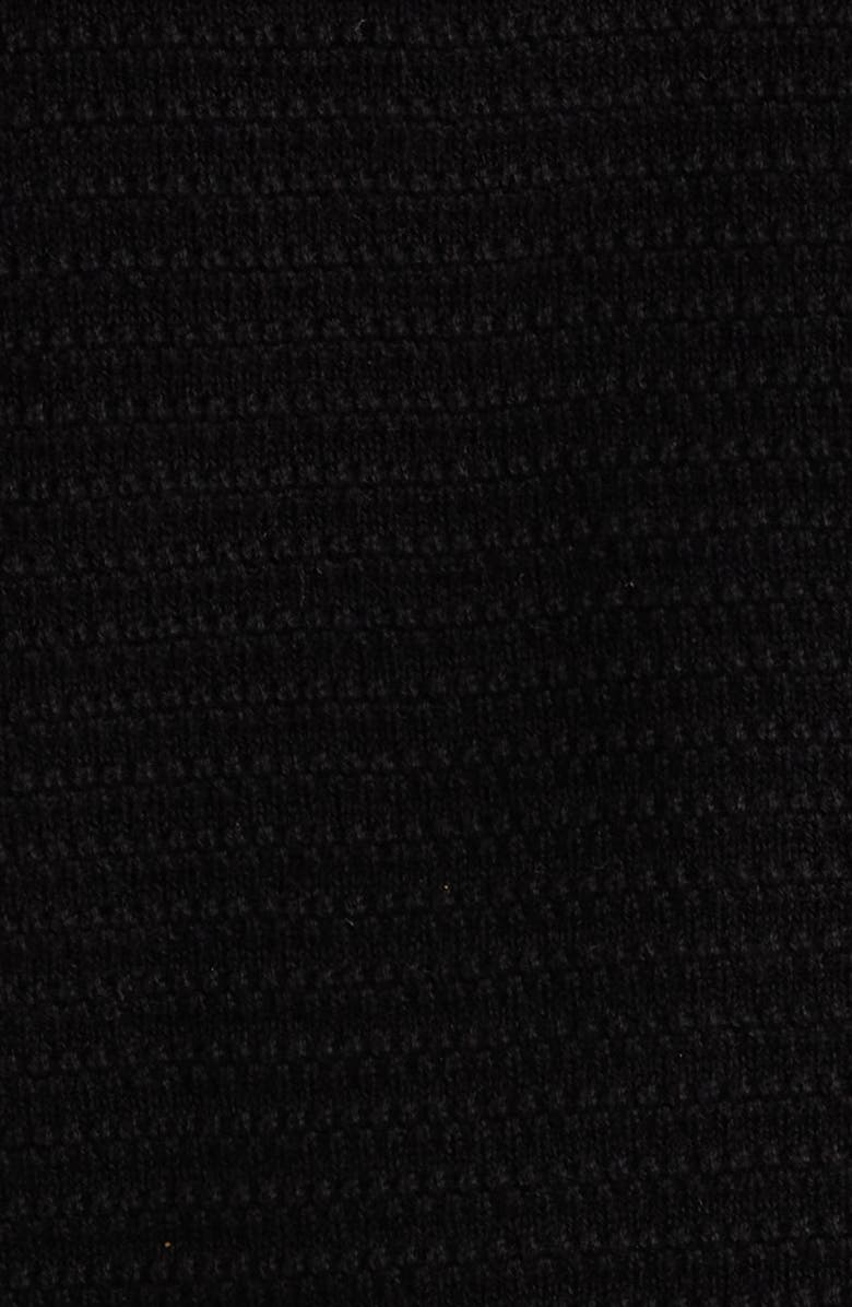 NN07 Gustav 6686 Short Sleeve Full Zip Cardigan, Alternate, color, Black