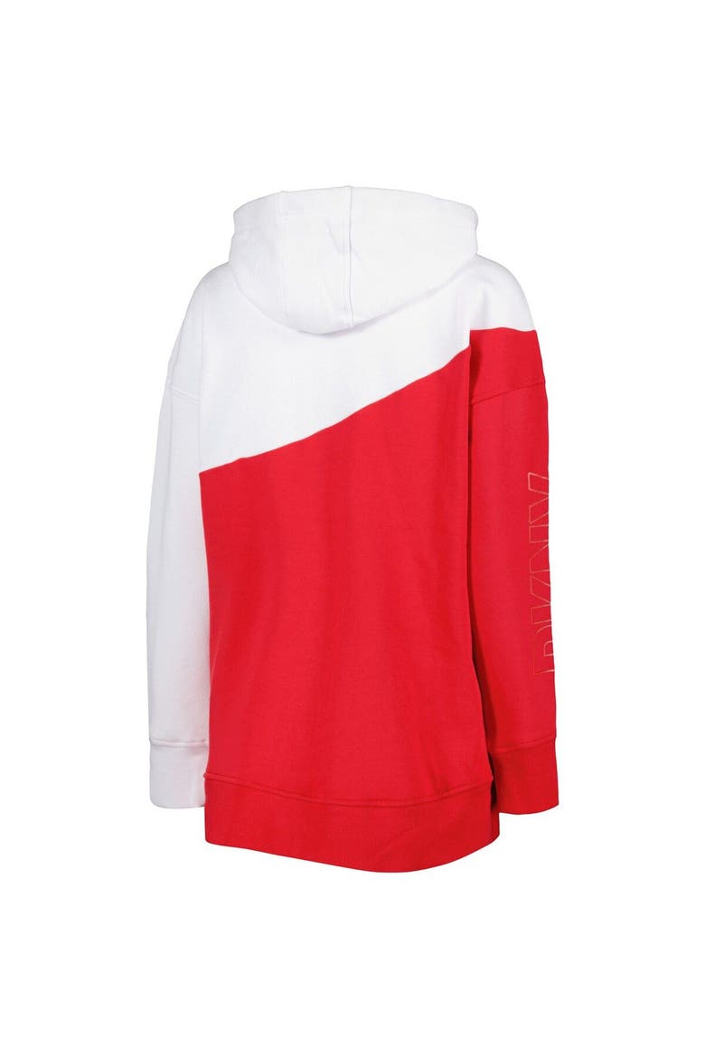 Women's DKNY Sport Red/White Washington Capitals Gina Full-Zip Hoodie, Alternate, color, Red