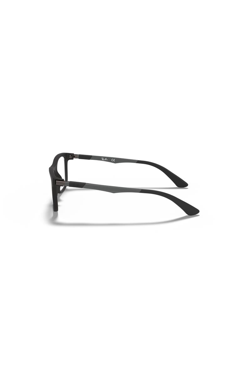 46mm Square optical glasses, Alternate, color, Black/ Grey