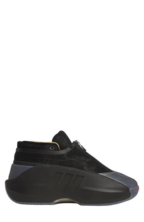 Adidas Originals Adidas Gender Inclusive Iiinfinity Zip-up Sneaker In Black/preloved Ruby/charcoal