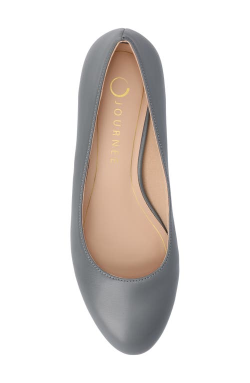 JOURNEE COLLECTION JOURNEE COLLECTION SAARII BLOCK HEEL PUMP 