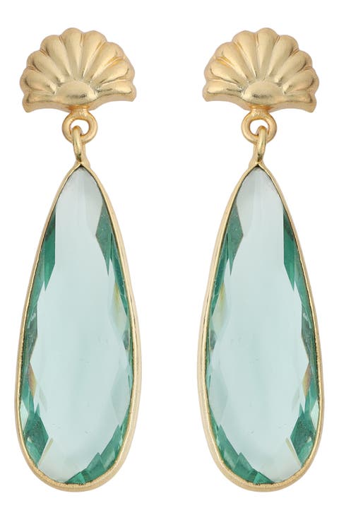 Crystal Teardrop Earrings