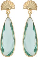 Panacea Crystal Teardrop Earrings