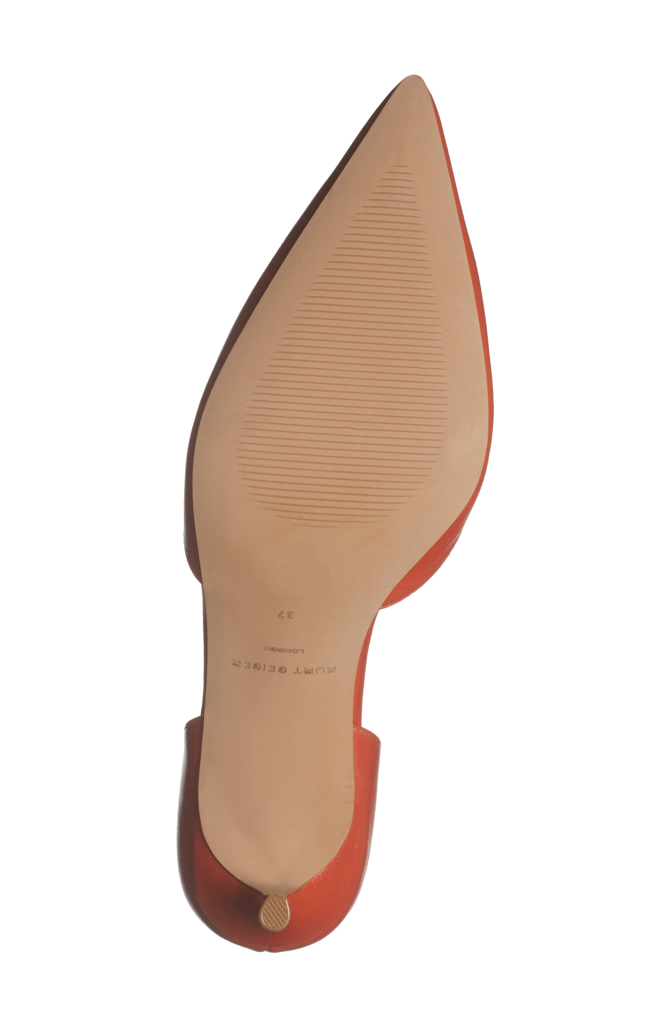 Kurt Geiger London Belgravia d'Orsay Pump, Alternate, color, Orange