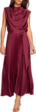 Ramy Brook Farah Pleated Midi Dress