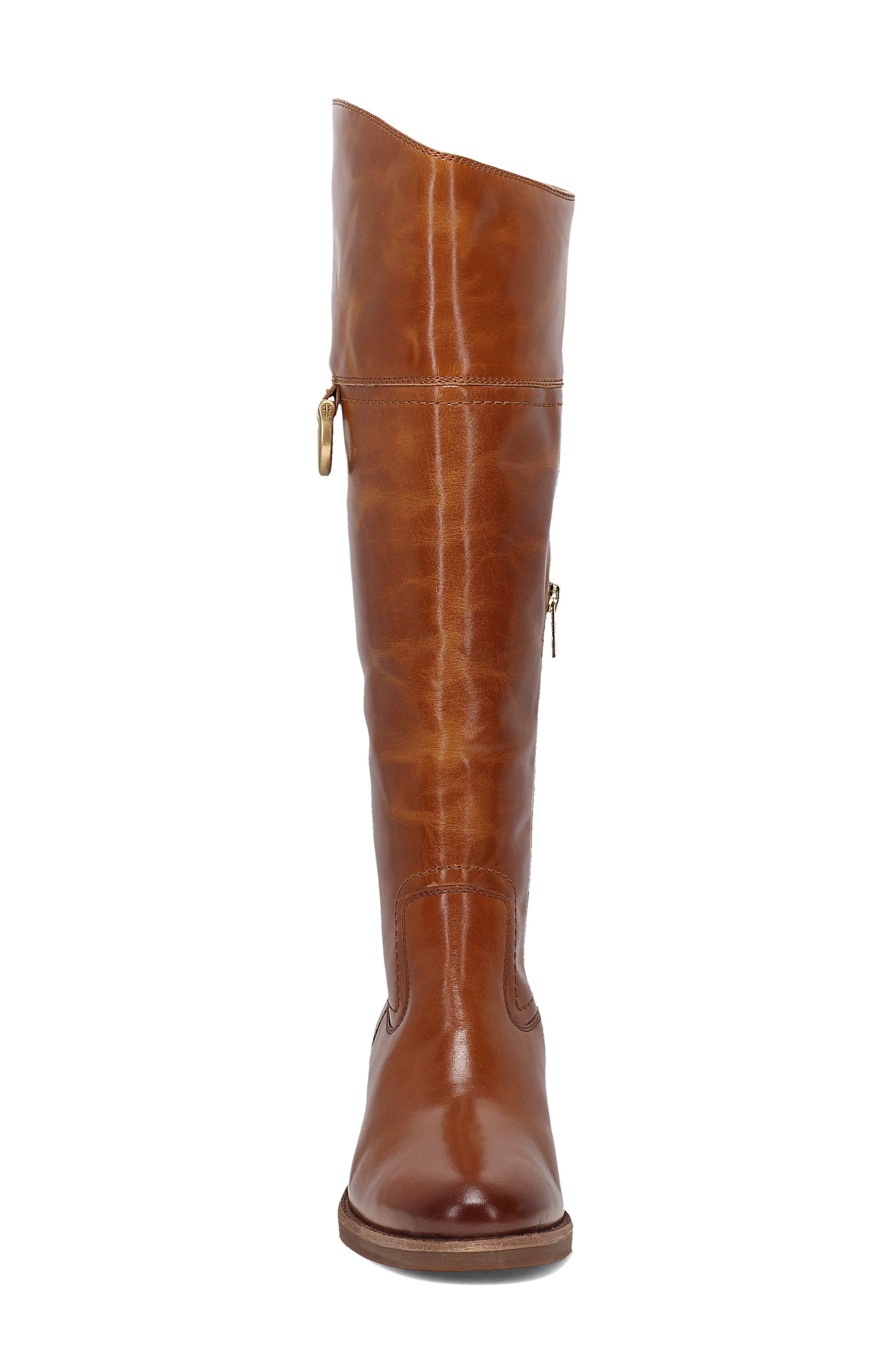 Quinn Riding Boot, Alternate, color, AMBER