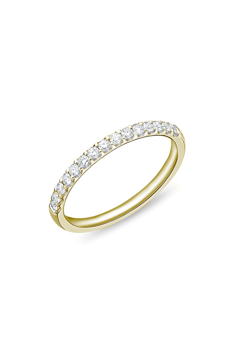 Odessa Half Round Diamond Band Ring, Main, color, YELLOW GOLD