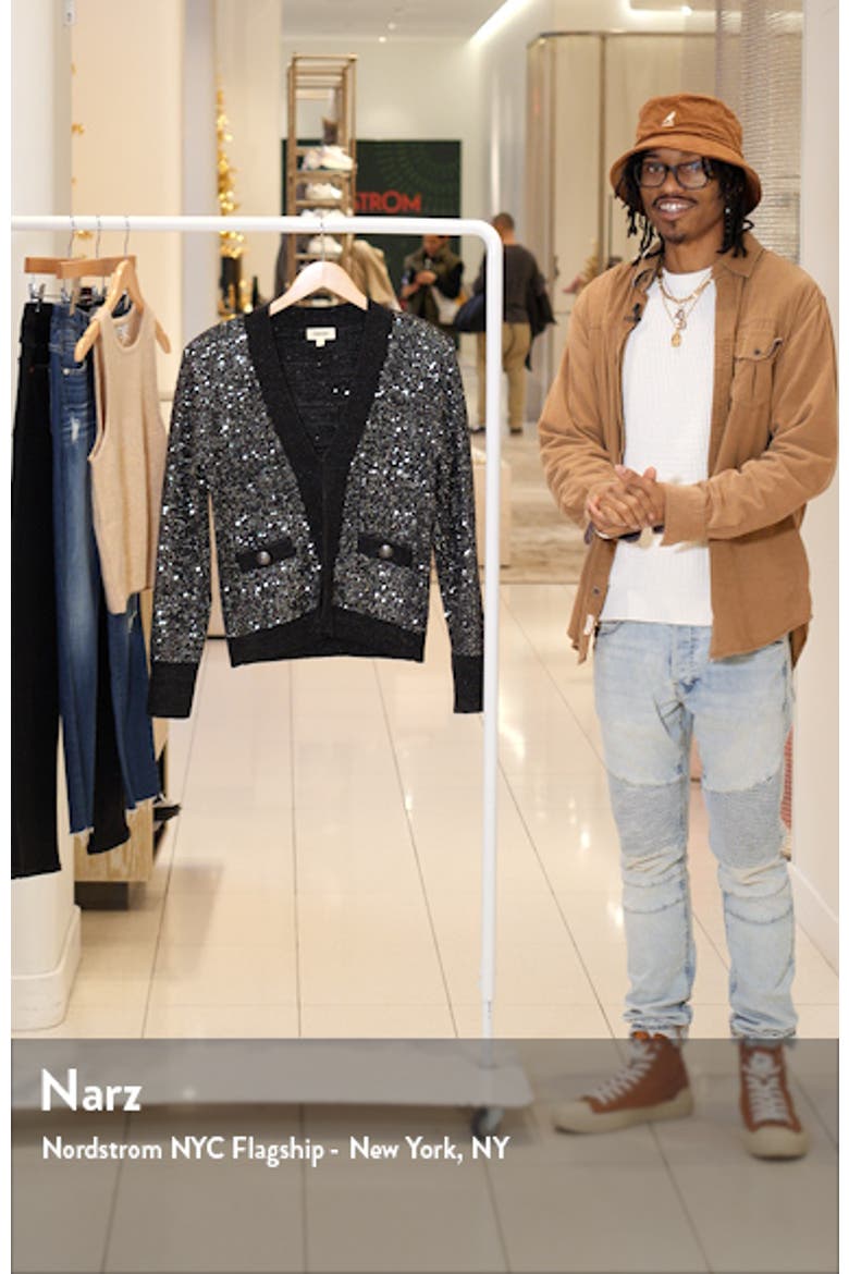 Jinny Sequin Cardigan video