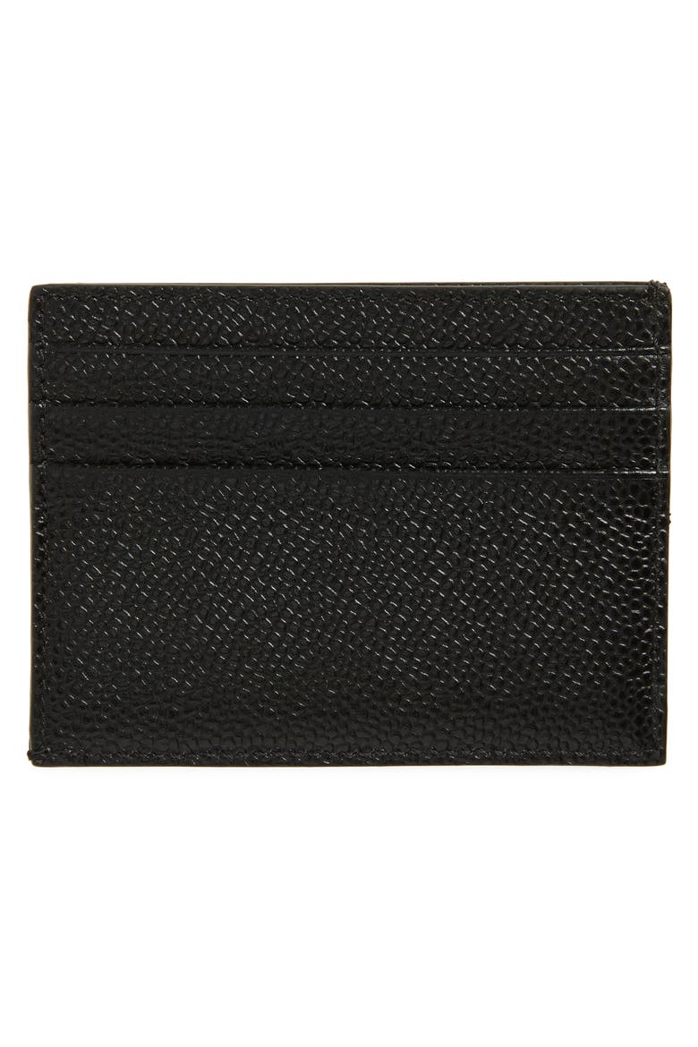 Leather Card Case, Alternate, color, BLACK