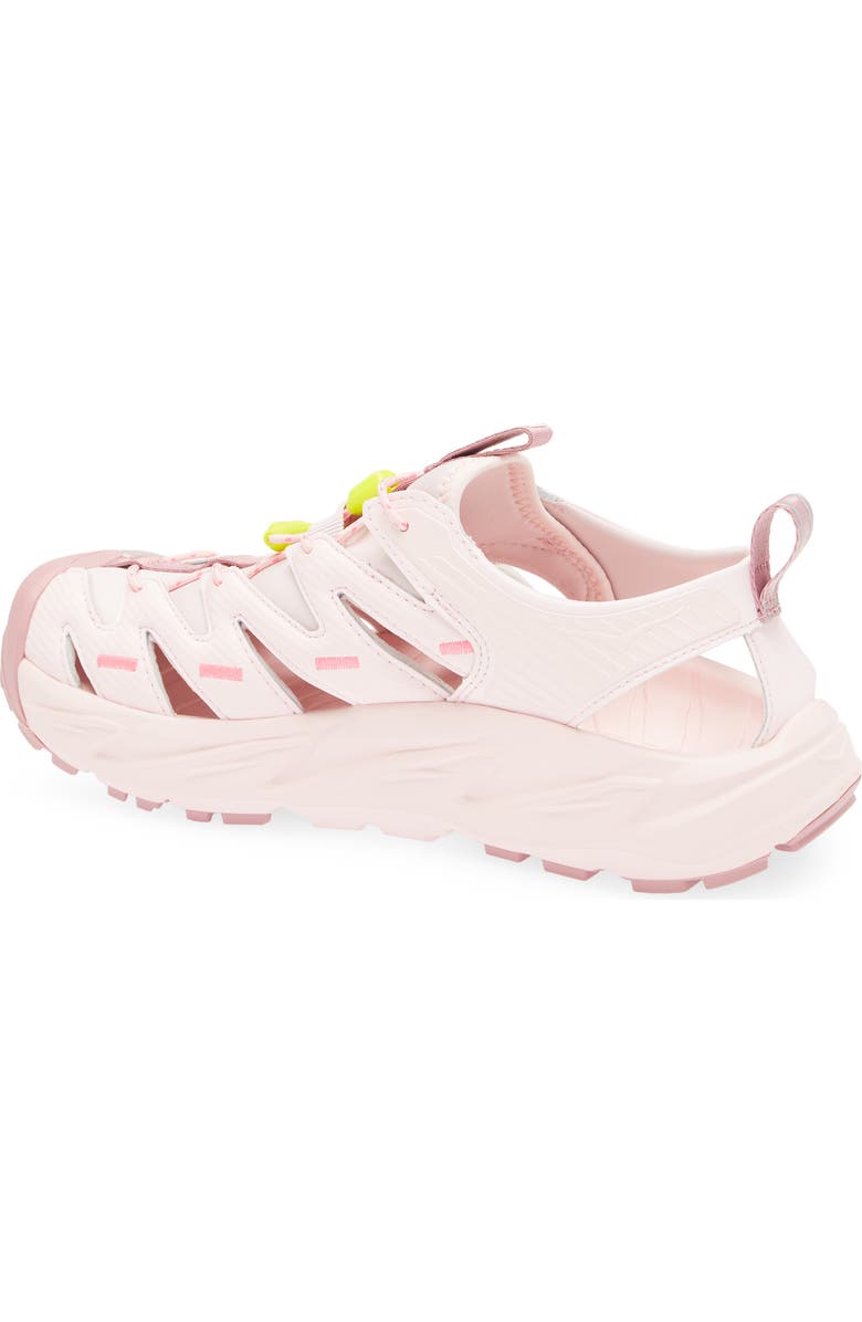 HOKA Hopara Hiking Sandal, Alternate, color, Rose Tea / Neon Rose