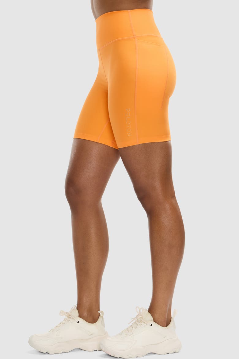 Cadent 7" High Rise Pocket Bike Short, Alternate, color, Orange Pop