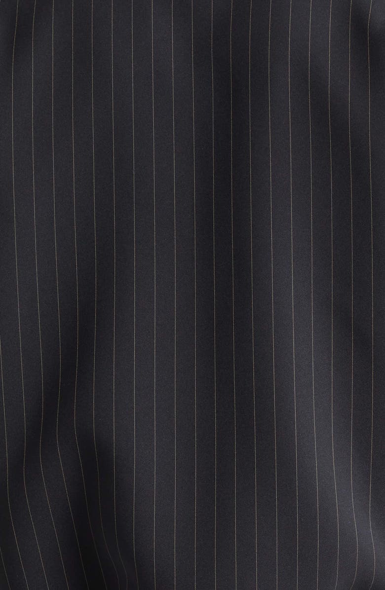 Sacai Stripe Twill Jacket, Alternate, color, Black Stripe