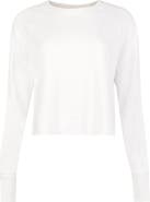 Sweaty Betty After Class Cotton Blend Crop Sweatshirt