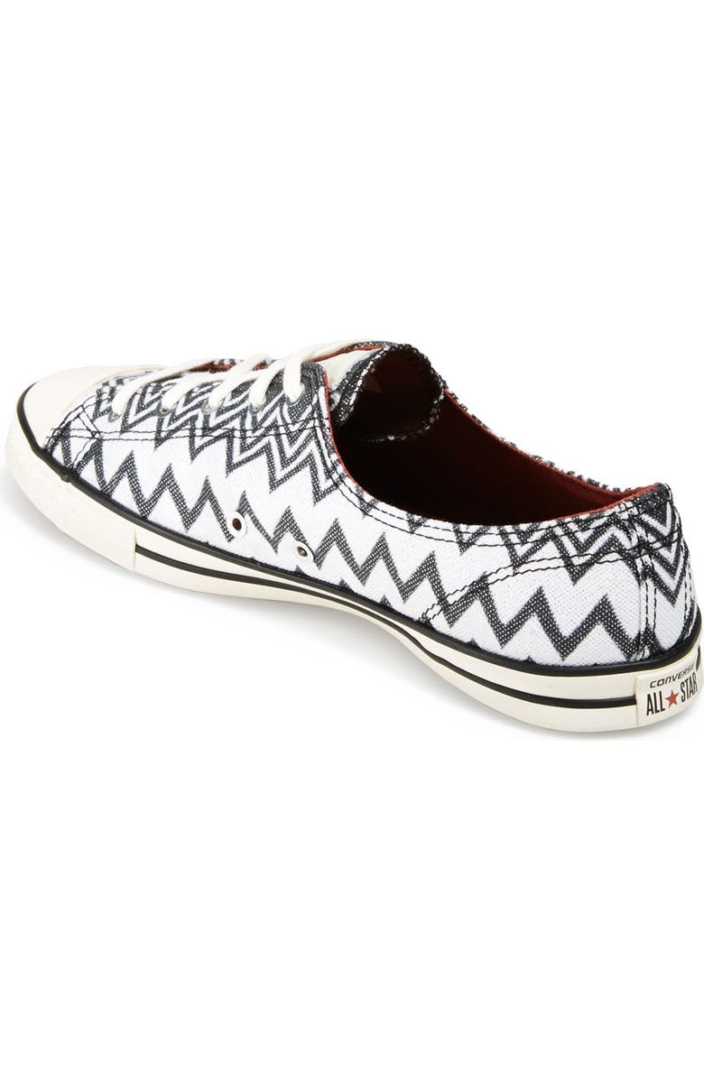 Converse x Missoni Chuck Taylor<sup>®</sup> All Star<sup>®</sup> 'Fancy' Ox Sneaker, Alternate, color,