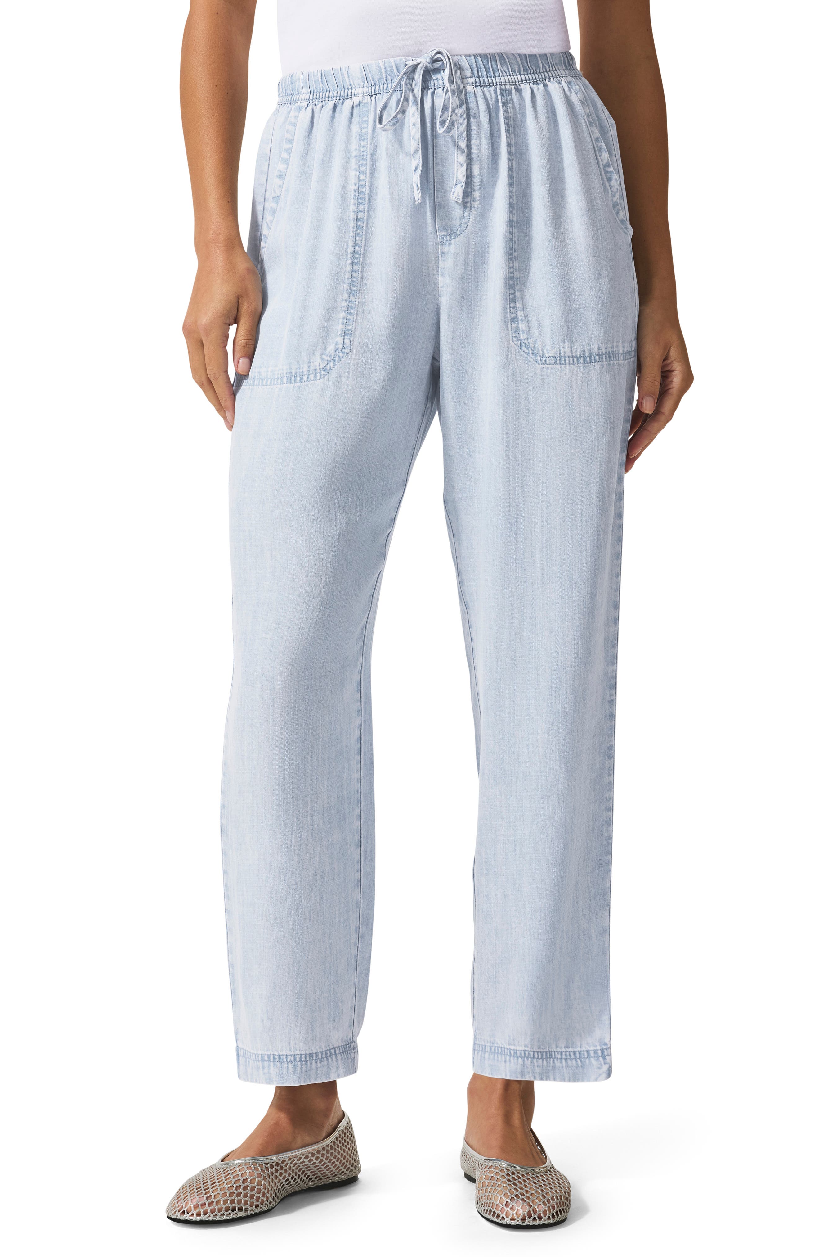 Angie Indigo Straight Pants - image 3