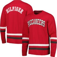 Tommy Hilfiger Men's Tommy Hilfiger Red/Pewter Tampa Bay Buccaneers Nolan Long Sleeve T-Shirt