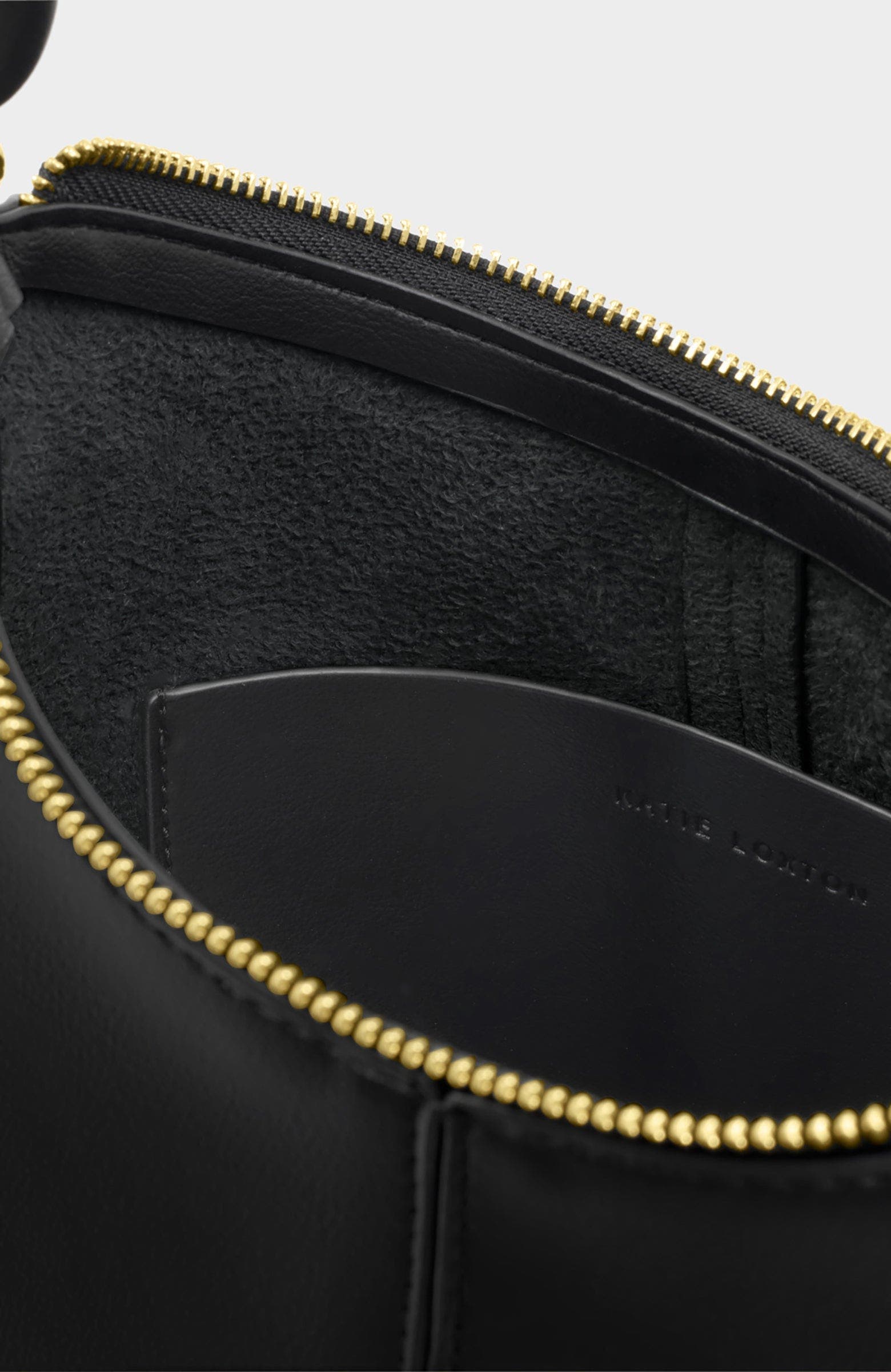 Katie Loxton Hallie Satchel Bag, Alternate, color, Black