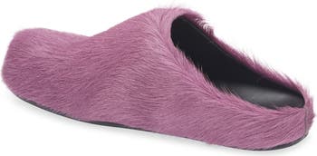 Fussbett Sabot Genuine Calf Hair Clog
