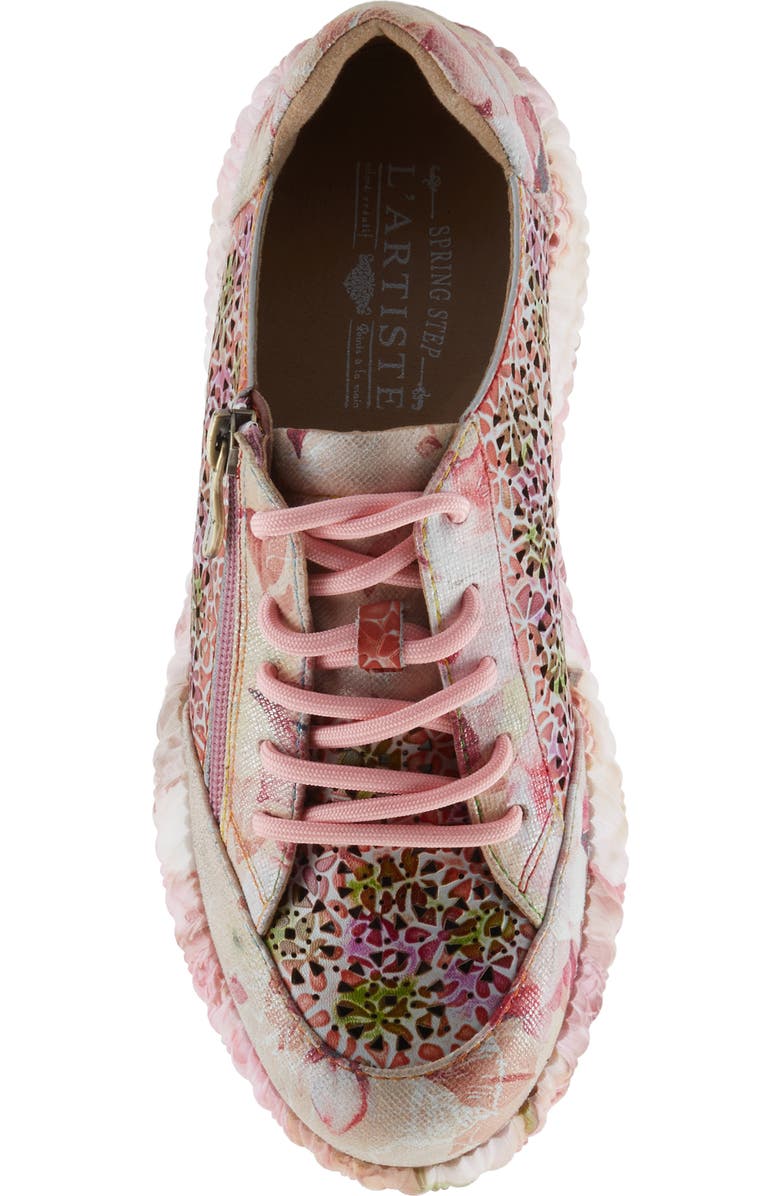L'Artiste by Spring Step Bloomington Platform Sneaker, Alternate, color, Blush Multi