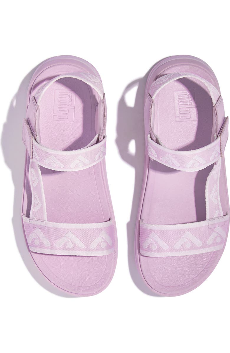 FitFlop Surff Webbing Platform Sandal, Alternate, color,